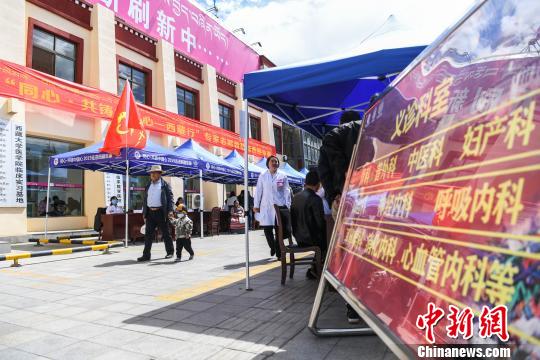 “同心·共铸中国心”医务志愿者西藏拉萨开展义诊活动